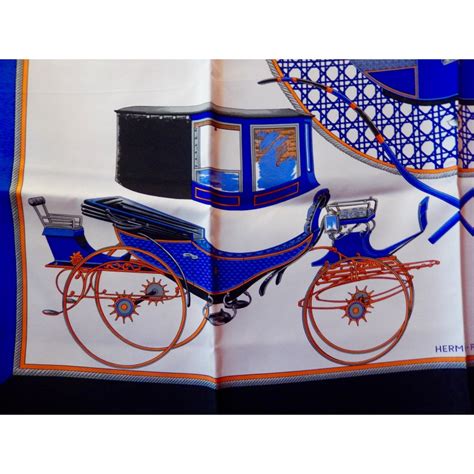 hermes carre les voitures a transformation